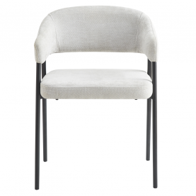 Dizájner étkezőszék. világosszürke/fekete. NIZAR TYP 2 Dizájner étkezőszék. világosszürke/fekete. NIZAR TYP 2