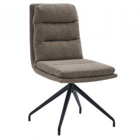 Forgószék. bézs/fekete. LINA