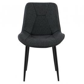 Étkezőszék. sotétszürke/fekete. DELTA