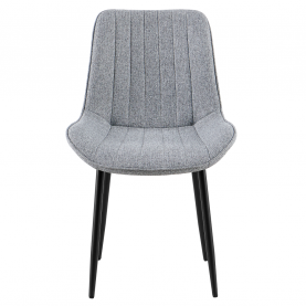 Étkezőszék. világosszürke/fekete. ZAJRA