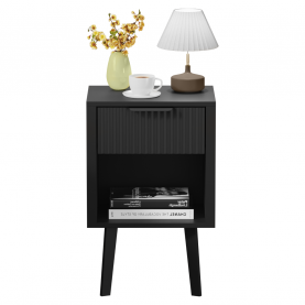 Éjjeliszekrény. fekete. TOBI Éjjeliszekrény. fekete. TOBI