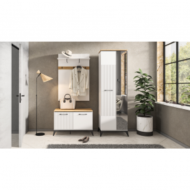 Dohányzóasztal. fehér/evoke tolgy. VELIS 1D