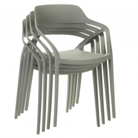 Rakásolható szék. szürke. ALFIO