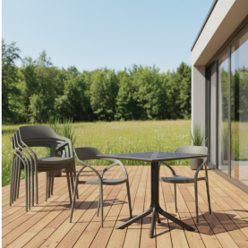 Rakásolható szék. szürke. ALFIO