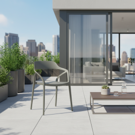 Rakásolható szék. szürke. ALFIO