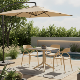 Rakásolható szék. szürkésbarna Taupe. ALFIO