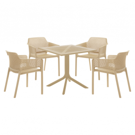 Rakásolható szék. szürkésbarna Taupe. LAVTON