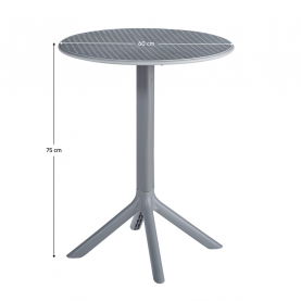 Kerti asztal. szürke. SAILOR