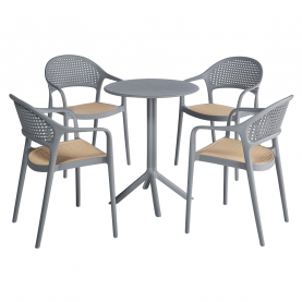 Kerti asztal. szürke. SAILOR