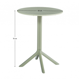 Kerti asztal. zold. SAILOR