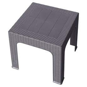 Kerti kisasztal rakásolható. szürke. ZAMA