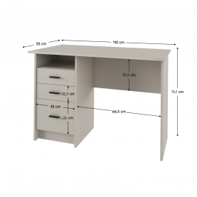 Számítógépasztal. kasmír. SAMSON NEW Számítógépasztal. kasmír. SAMSON NEW