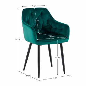Dizájnos fotel. zold Velvet szovet. FEDRIS 2 NEW Dizájnos fotel. zold Velvet szovet. FEDRIS 2 NEW