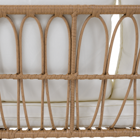 Kerti rattan szett. bézs/természetes/fekete. ARALY Kerti rattan szett. bézs/természetes/fekete. ARALY