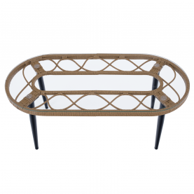 Kerti rattan szett. bézs/természetes/fekete. ARALY Kerti rattan szett. bézs/természetes/fekete. ARALY