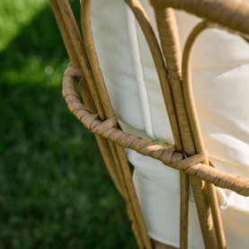 Kerti rattan szett. bézs/természetes/fekete. ARALY Kerti rattan szett. bézs/természetes/fekete. ARALY