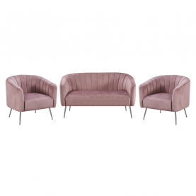 Design fotel. rózsaszín Velvet szovet/króm-ezüst. BAGY Design fotel. rózsaszín Velvet szovet/króm-ezüst. BAGY