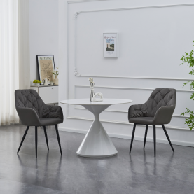 Design fotel. sotétszürke Velvet szovet. VERIO NEW