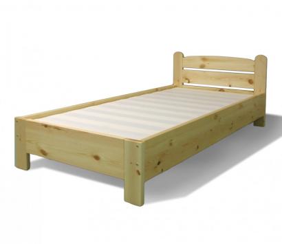 Fenyő egyszemélyes ágy ágykeret ágyneműtartós Bohus