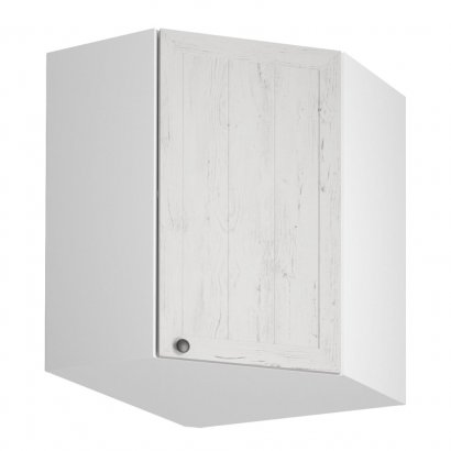 Felső sarokszekrény G60N, fehér/sosna andersen, PROVANCE