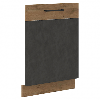 Előlap mosogatógéphez, szürke matt/tölgy lancelot, VEGA ZM 713x596 Előlap mosogatógéphez, szürke matt/tölgy lancelot, VEGA ZM 713x596