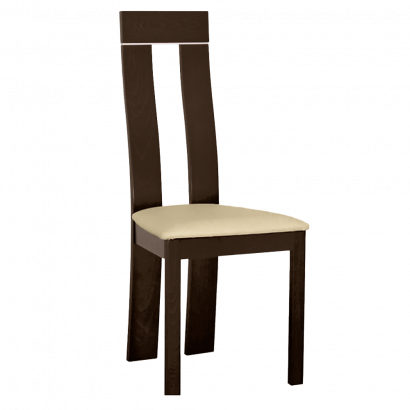 Étkezőszék, wenge/bézs magnólia, DESI NEW