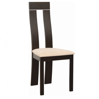 Étkezőszék, wenge/bézs, DESI