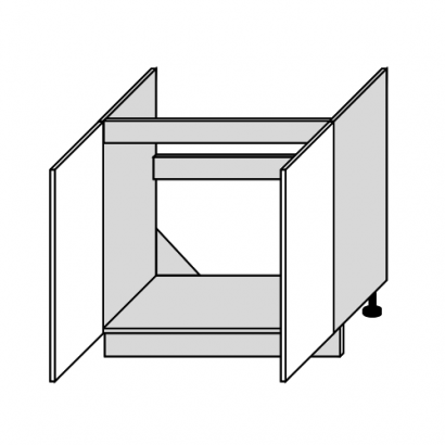 KIKOL konyha alsó szekrény 2 ajtós mosogatótálcás