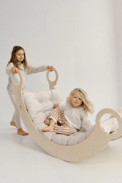 Natúr szivárvány hinta M