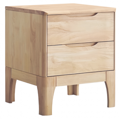 Éjjeliszekrény, masszív fa, természetes, FERB Éjjeliszekrény, masszív fa, természetes, FERB