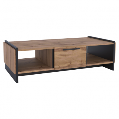 Dohányzóasztal. wotan tolgy/fekete. AMONI 1S