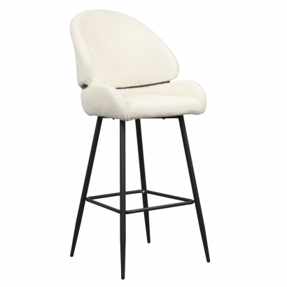 Bárszék. fehér/fekete. SANAKO TYP 2