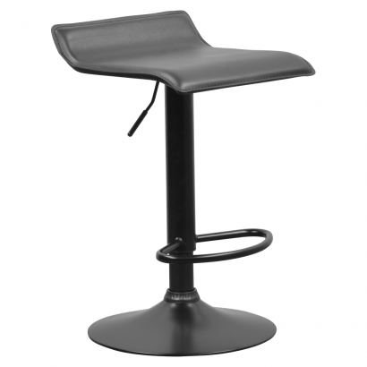 Bárszék. fekete ekobőr. BAILI