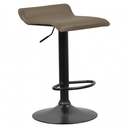 Bárszék. szürkésbarna Taupe ekobőr. BAILI