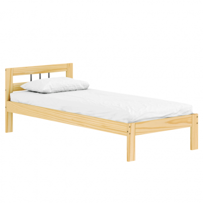 Ágy ráccsal. természetes. fenyőfa. 90x200. JONA Ágy ráccsal. természetes. fenyőfa. 90x200. JONA