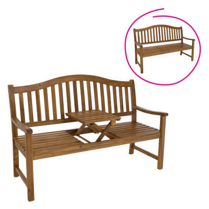 Kerti pad asztallal. akácfa. TAIMA