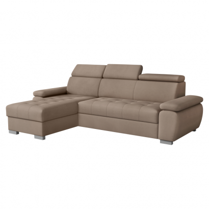 Sarok ülőgarnitúra. szürkésbézs Taupe. balos. SEMI ROH Sarok ülőgarnitúra. szürkésbézs Taupe. balos. SEMI ROH