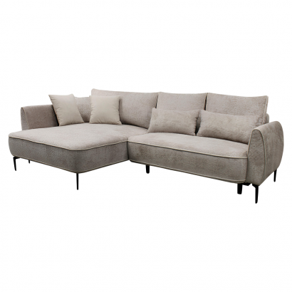 Sarokkanapé. szürkésbézs Taupe. balos. MURIEL ROH Sarokkanapé. szürkésbézs Taupe. balos. MURIEL ROH