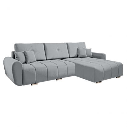 Univerzális ülőgarnitúra. világosszürke szovet. LONGA ROH Univerzális ülőgarnitúra. világosszürke szovet. LONGA ROH