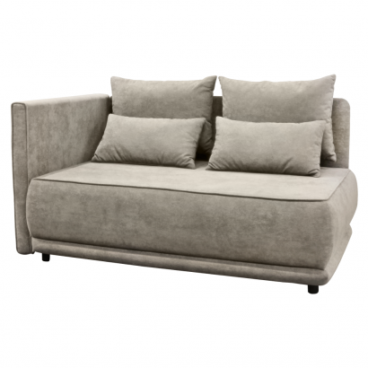 Kihúzható kanapé. bézsesszürke Taupe. balos. LIAMI