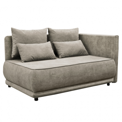Kihúzható kanapé. bézsesszürke Taupe. jobbos. LIAMI