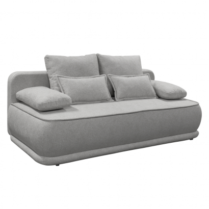 Kihúzható kanapé. szürke melír. LAGO