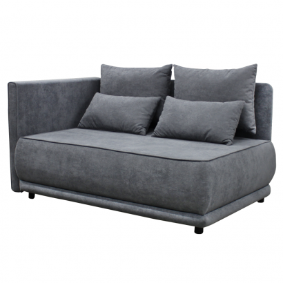 Kihúzható kanapé. szürke. balos. LIAMI