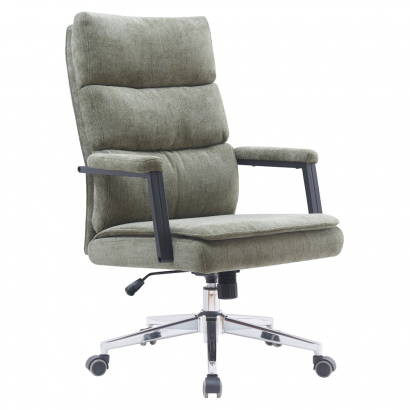 Irodai szék. zold/króm. ZAVIER