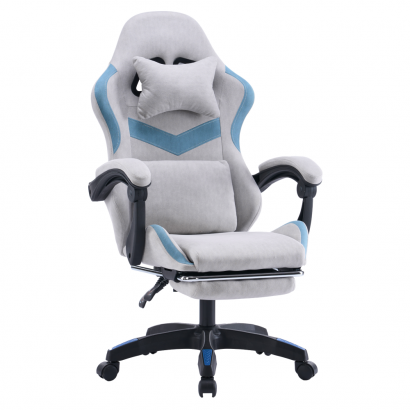 Irodai/gamer szék. szürke/kék. ZODIA