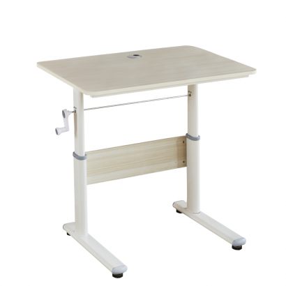 Novekvő íróasztal. tolgy/fehér. KASIOS