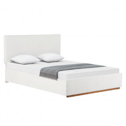 Ágy ráccsal és tárolóval. 180x200. fehér. NUVOLA