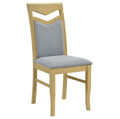 Étkezőszék. természetes/szürke szovet. KARLA