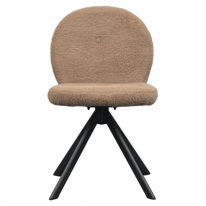 Étkezőszék. világosbarna/fekete. RODIA