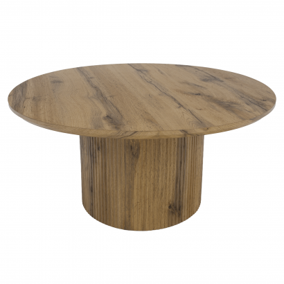 Dohányzóasztal. tolgy. átmérő 80 cm. MAHIR TYP 2